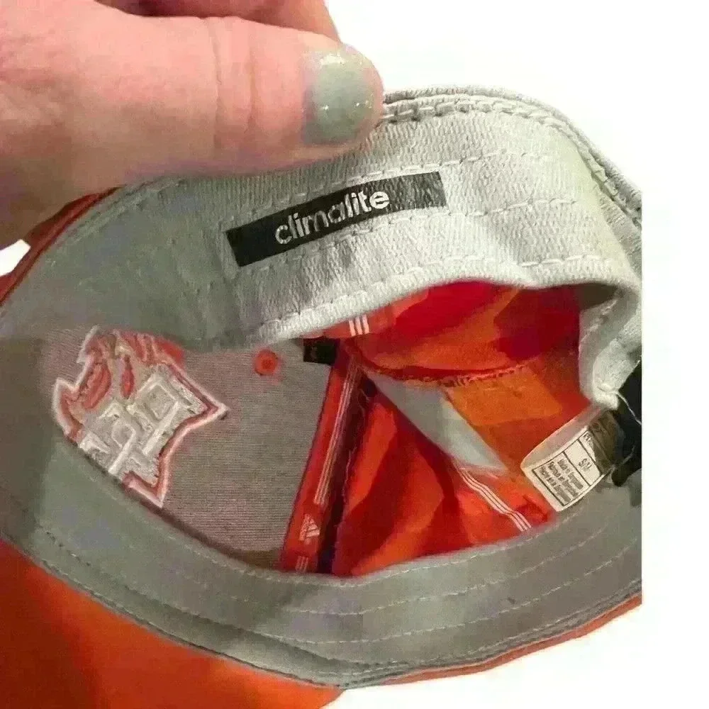 Adidas fitted Bowling Green Falcons baseball cap hat signed signature casual